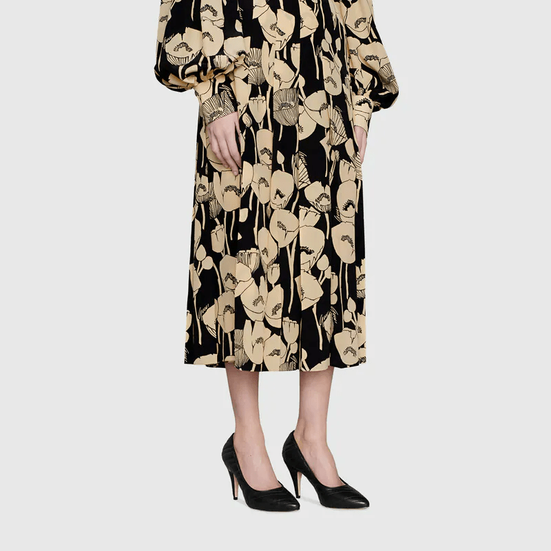 Giày Gucci Womens Matelassé Pump 658374-BKO00-1000 - Ảnh 5