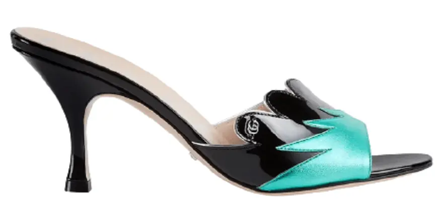 Giày Gucci Women's Scalloped Slide Sandal 659285-1XX70-3671