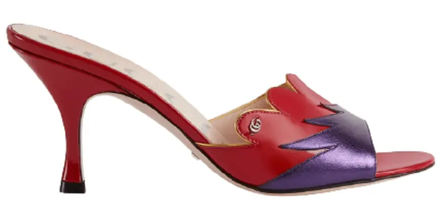 Giày Gucci Women's Scalloped Slide Sandal 659285-1XX70-5281