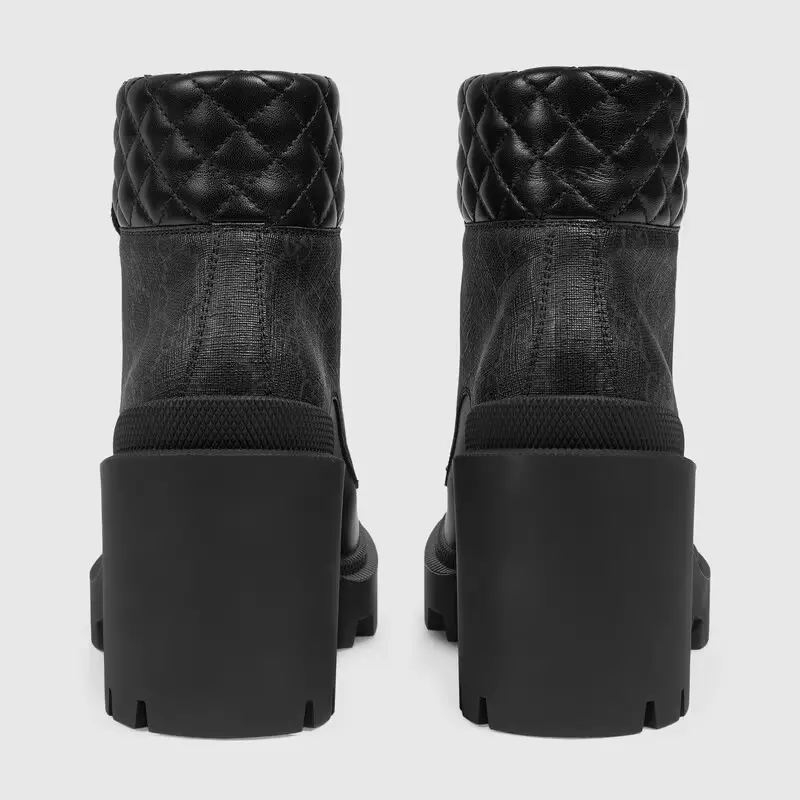 Giày Gucci Women's GG Ankle Boot 659691-UC810-1000 - Ảnh 6