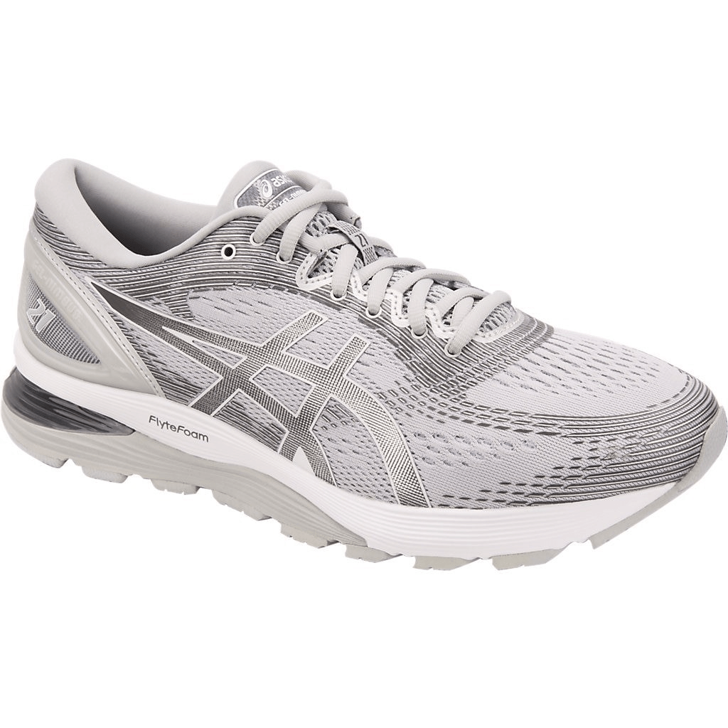 Giày Asics Gel Nimbus 21 Wide Mid Grey Silver 1012A155 020 - Ảnh 3