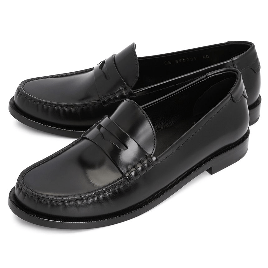 Giày Saint Laurent Monogram Logo 'Black' 732650-AO9VV-1000 - Ảnh 2