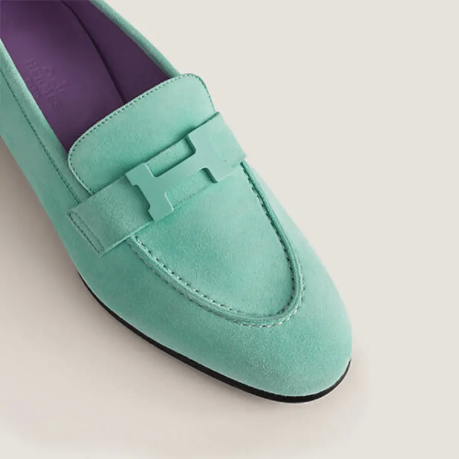 Alternative view of Giày Hermes Paris Loafer ‘Vert Embrun’ H221065Z08385