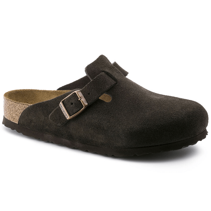 Dép Birkenstock Boston Soft Footbed 'Mocha' 0660461 - Ảnh 6