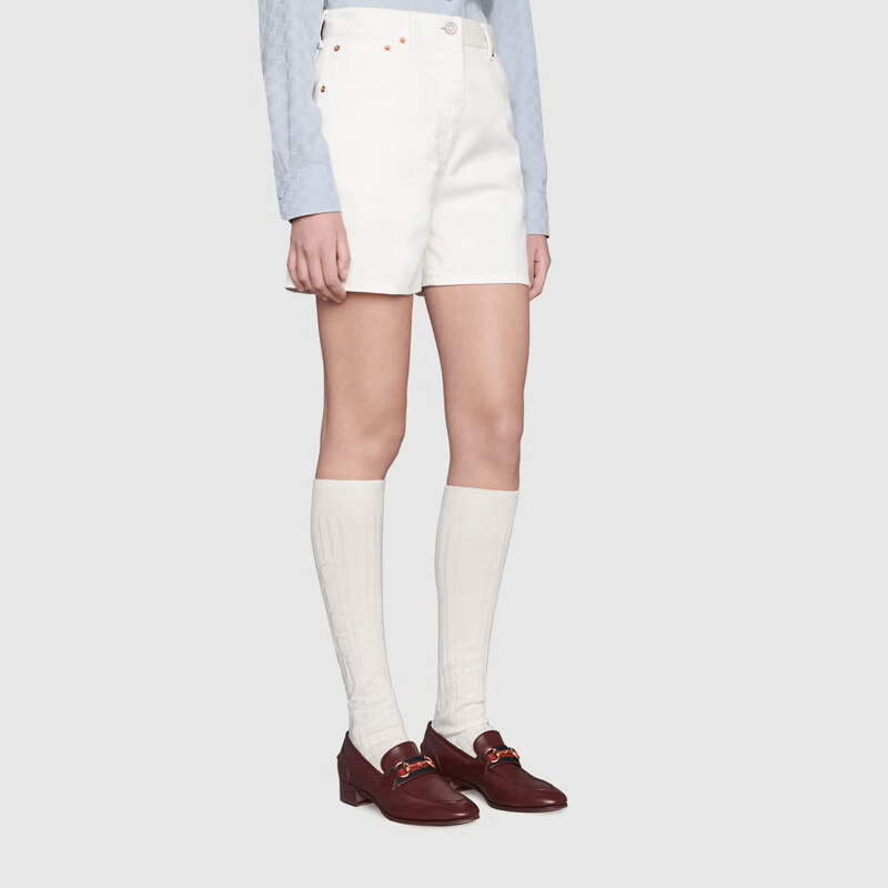 Giày Gucci Loafer With Horsebit And Web Deep Red 660819-0G0P0-6160 - Ảnh 5