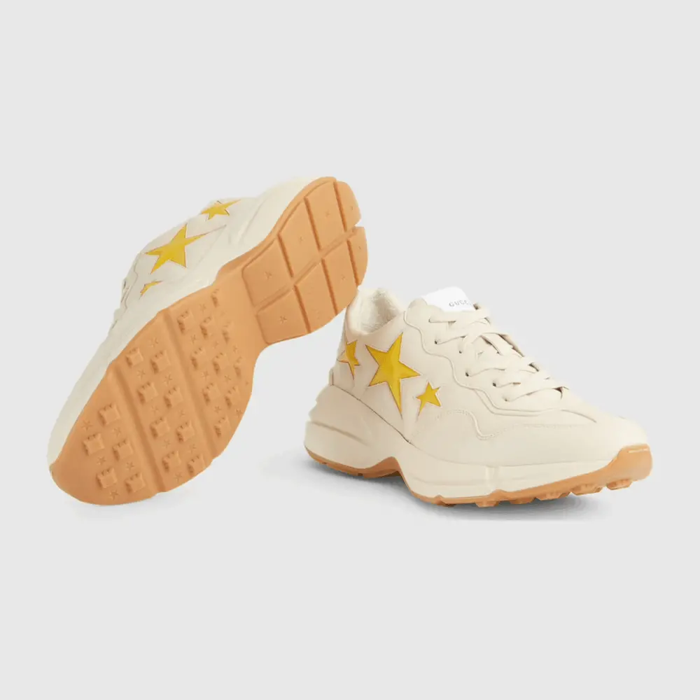 Giày Gucci Men's Rhyton Sneaker with Stars 660939-2SH10-9560 - Ảnh 4