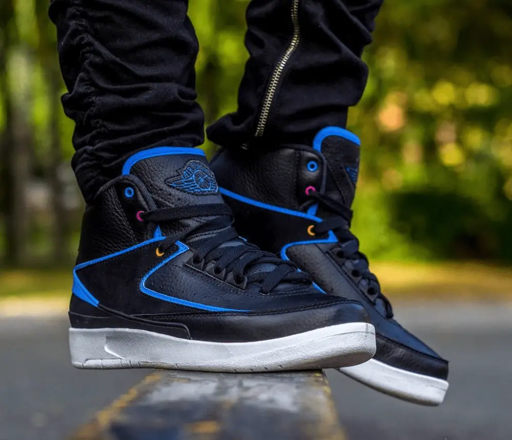 Giày Nike Air Jordan 2 Retro 'Radio Raheem' 834274-014 - Ảnh 3