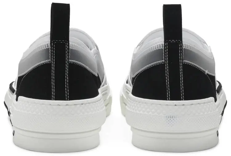 Giày Dior Shawn Stussy x Dior B23 Slip On Black 3SN262ZBM H960 - Ảnh 4