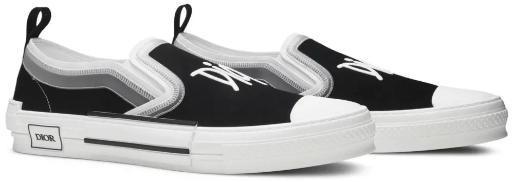 Alternative view of Giày Dior Shawn Stussy x Dior B23 Slip On Black 3SN262ZBM H960