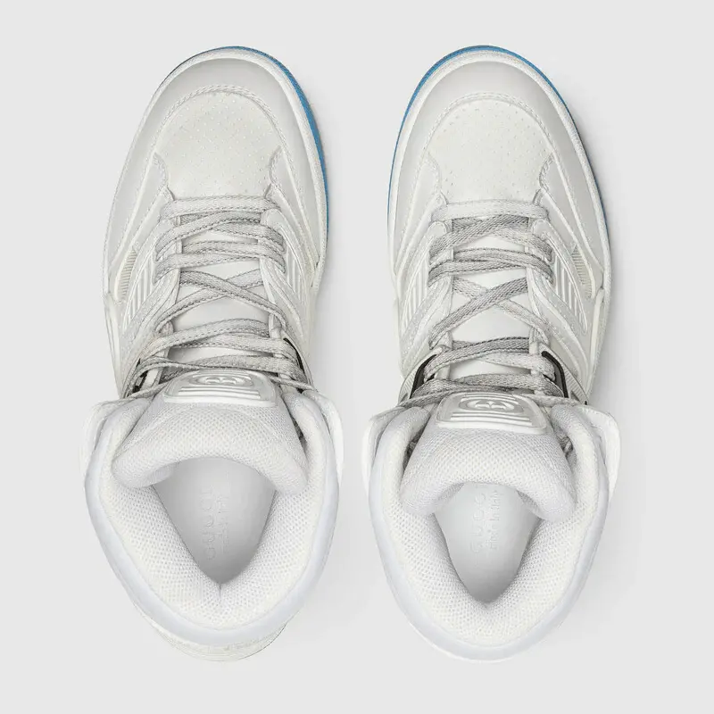 Giày Gucci Women's Basket Sneaker White Demetra 661310-2SHA0-9014 - Ảnh 3