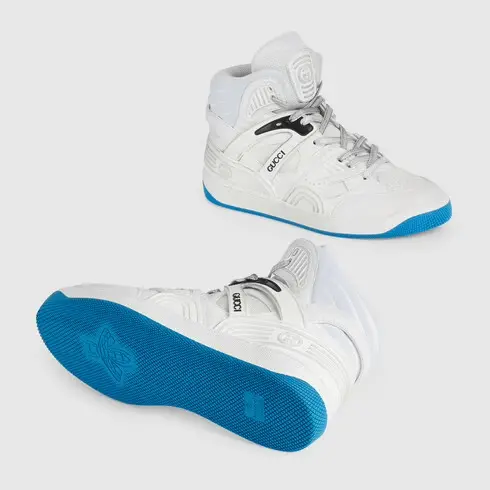 Alternative view of Giày Gucci Women's Basket Sneaker White Demetra 661310-2SHA0-9014
