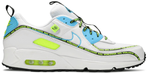 Giày Nike Air Max 90 SE 'Worldwide Pack - Blue Fury Volt' CZ6419-100