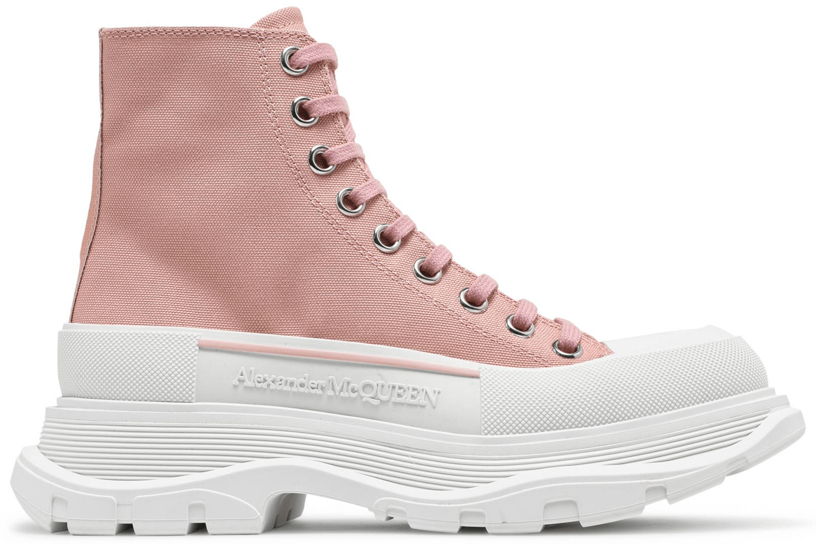 Giày Alexander McQueen Wmns Tread Slick Boots 'Magnolia' 611706-W4LR1-9243