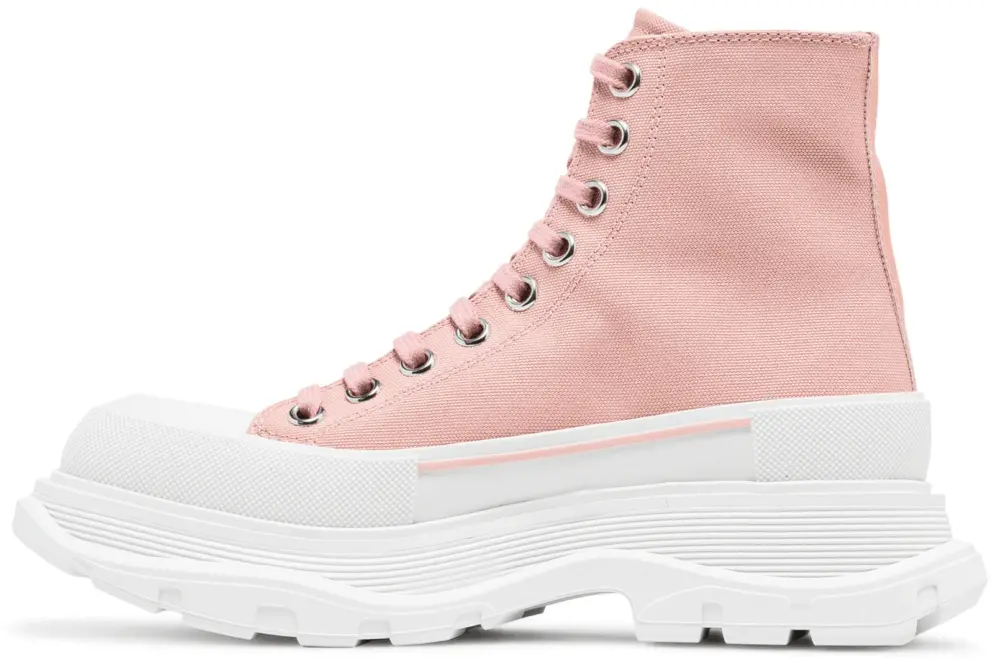 Alternative view of Giày Alexander McQueen Wmns Tread Slick Boots 'Magnolia' 611706-W4LR1-9243