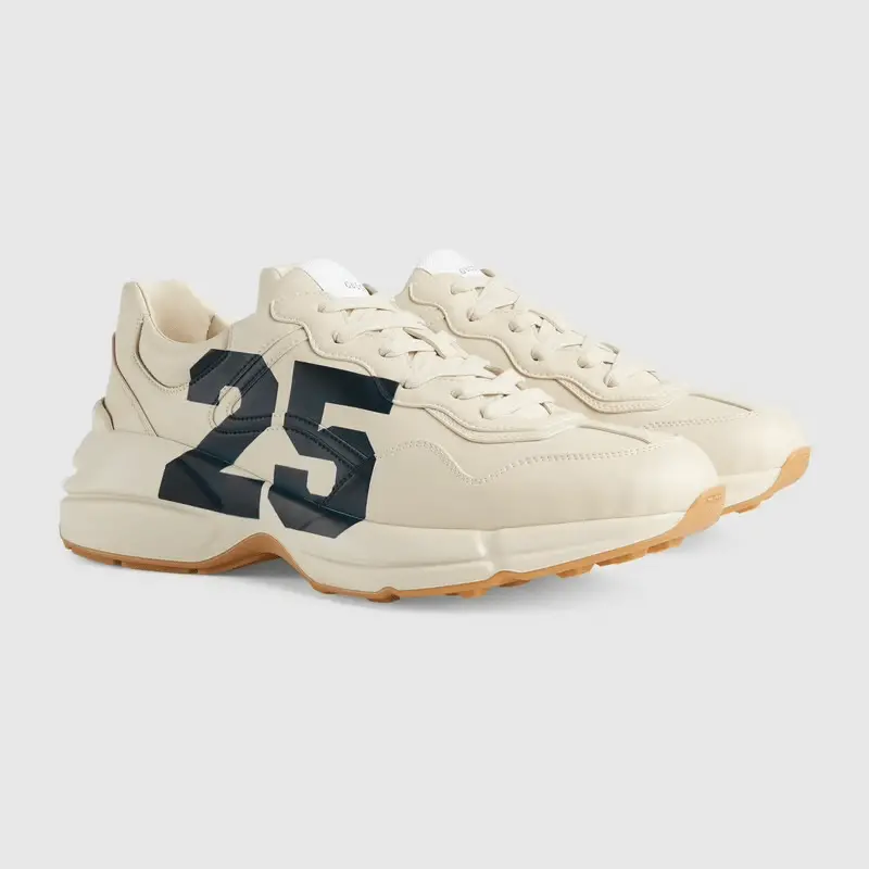Alternative view of Giày Gucci Men's Rhyton sneaker with '25' ‎663339-2SH00-9522