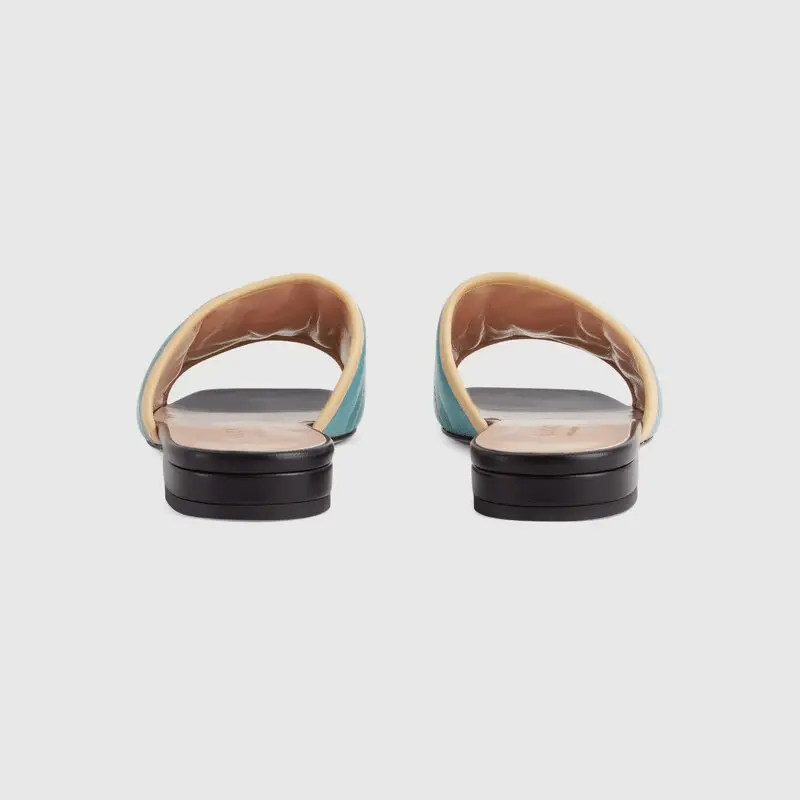 Giày Gucci Online Exclusive Sandal with Double G 663879-C9D10-9360 - Ảnh 5