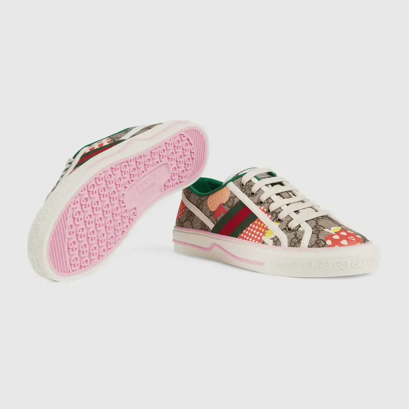 Giày Women's Gucci Les Pommes Sneaker 664212-22K10-8960 - Ảnh 3