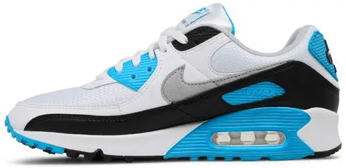 Alternative view of Giày Nike Air Max 90 Retro 'Laser Blue' 2020 CJ6779-100