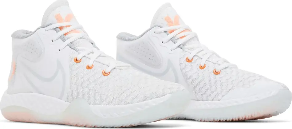 Giày Nike KD Trey 5 VIII EP 'White Total Orange' CK2089-102 - Ảnh 3