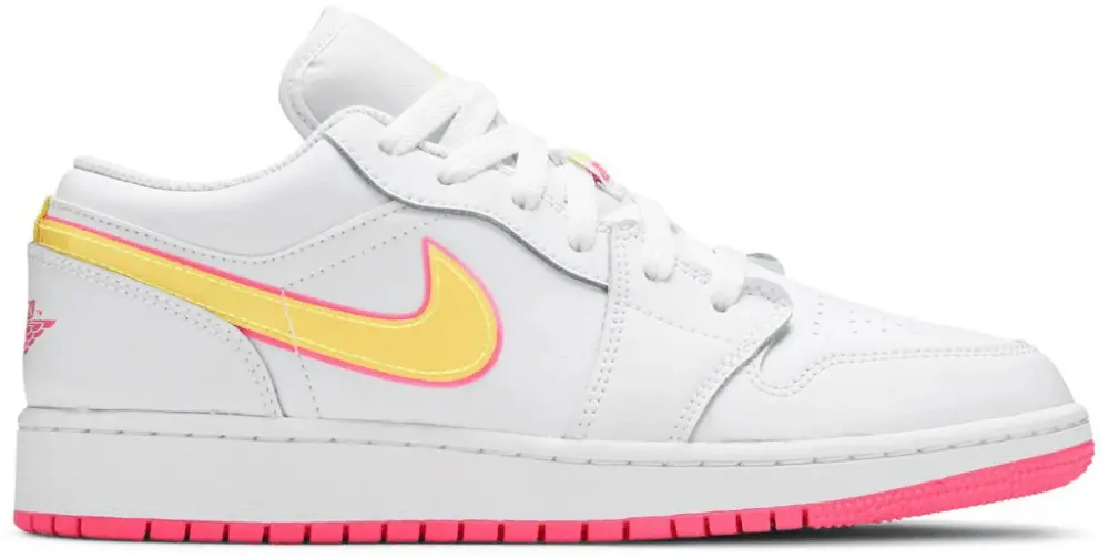 Giày Nike Air Jordan 1 Low GS 'Edge Glow' CV4610-100