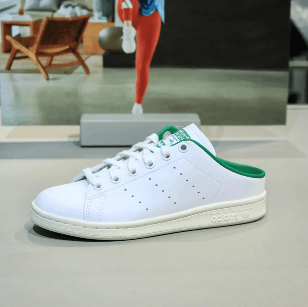 Alternative view of Giày Adidas Stan Smith Mule 'White Green' FX5849