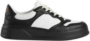 Giày Gucci GG Embossed Sneaker 'Black White' 669582-AAA4T-1068