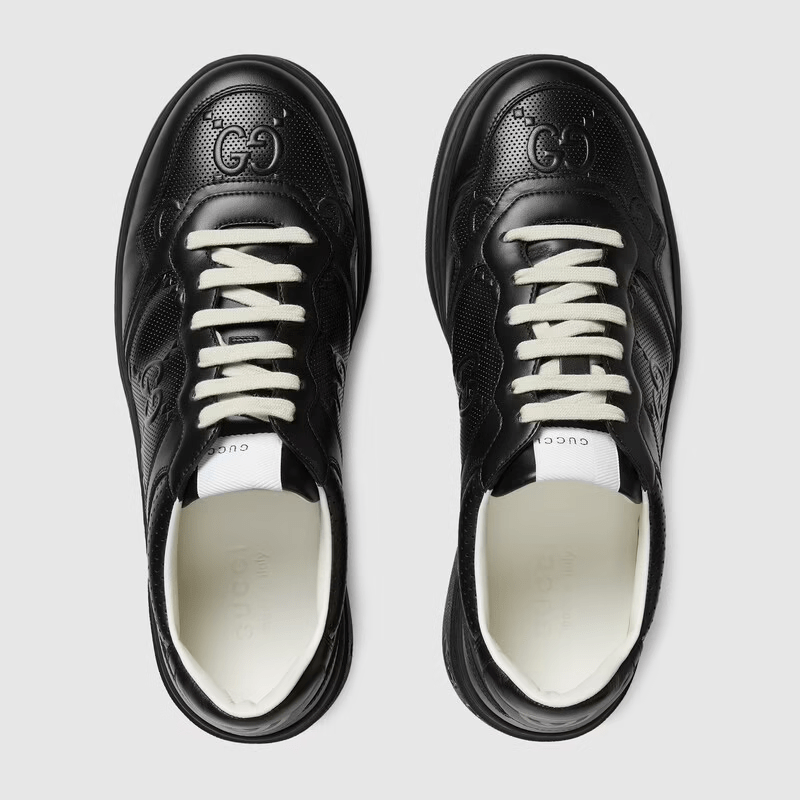 Giày Gucci Men's GG Embossed Sneaker 669582-1XL10-1000 - Ảnh 4