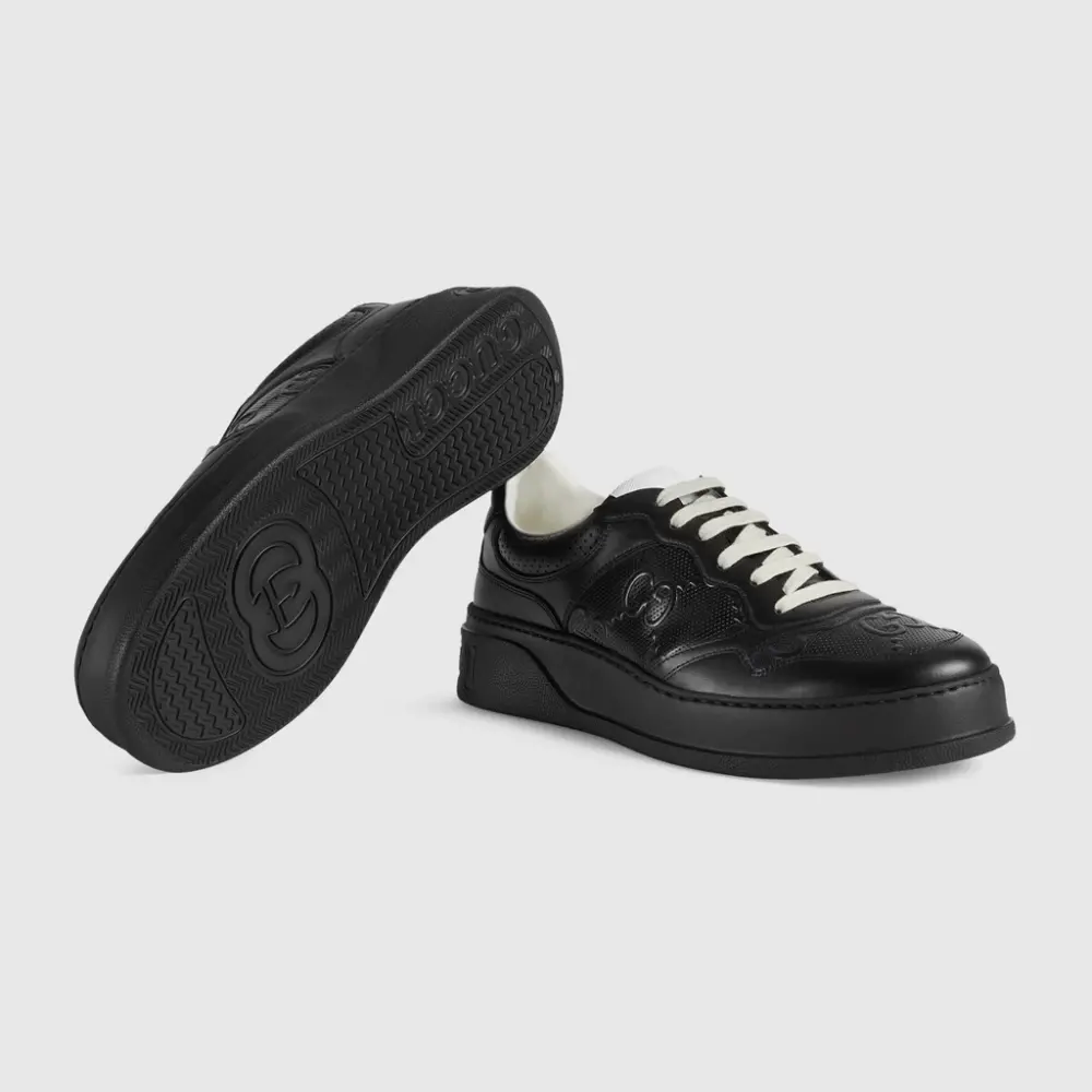 Giày Gucci Men's GG Embossed Sneaker 669582-1XL10-1000 - Ảnh 3