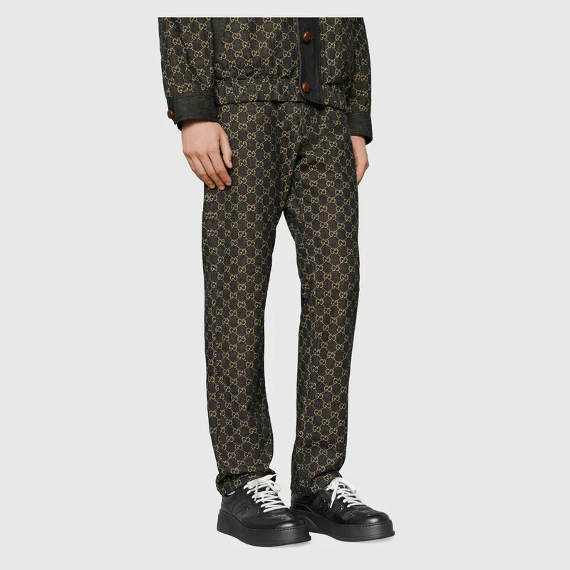 Giày Gucci Men's GG Embossed Sneaker 669582-1XL10-1000 - Ảnh 5