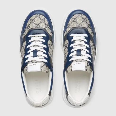 Giày Gucci GG Sneaker Blue Beige 669582-UPGB0-4273 - Ảnh 6