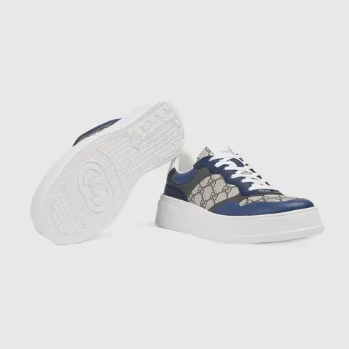 Giày Gucci GG Sneaker Blue Beige 669582-UPGB0-4273 - Ảnh 3