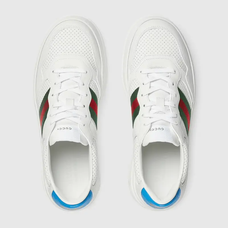 Giày Gucci Men's Sneaker with Web 669698-UPG10-9060 - Ảnh 5