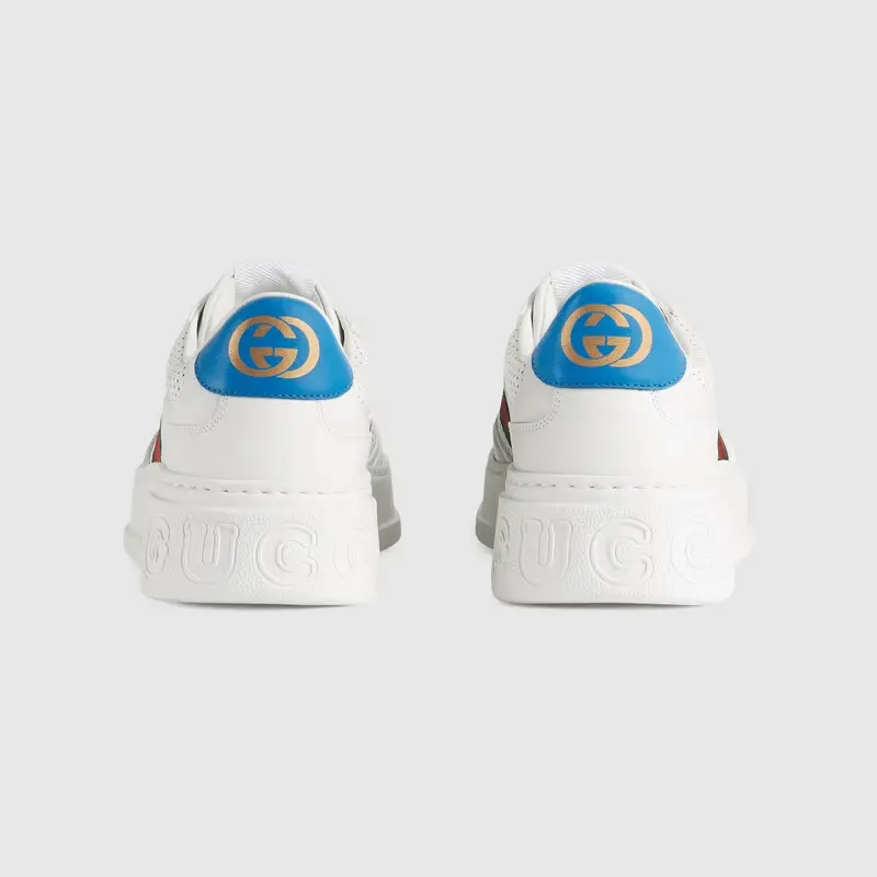Giày Gucci Men's Sneaker with Web 669698-UPG10-9060 - Ảnh 4