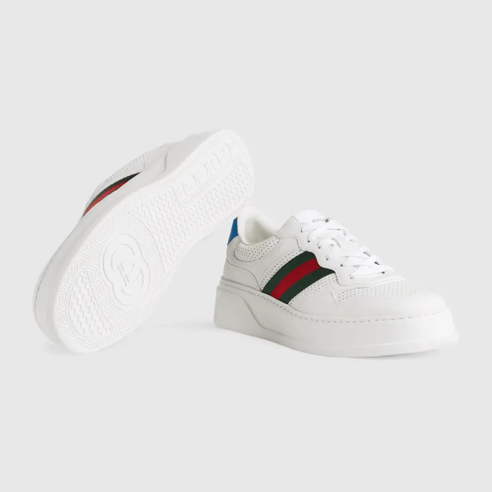 Giày Gucci Men's Sneaker with Web 669698-UPG10-9060 - Ảnh 3