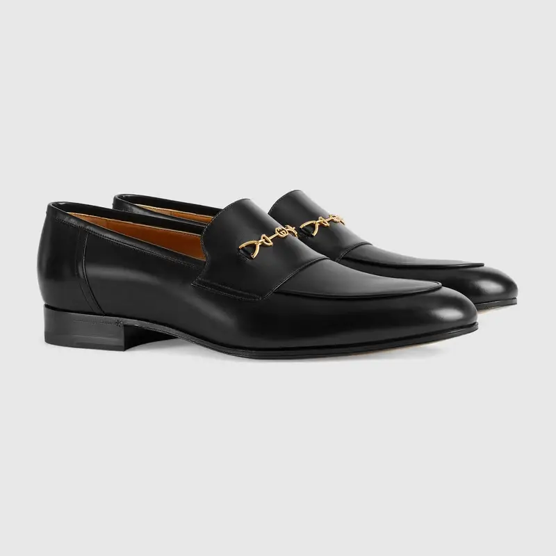Alternative view of Giày Gucci Men's Loafer with Horsebit 669816-1W600-1000