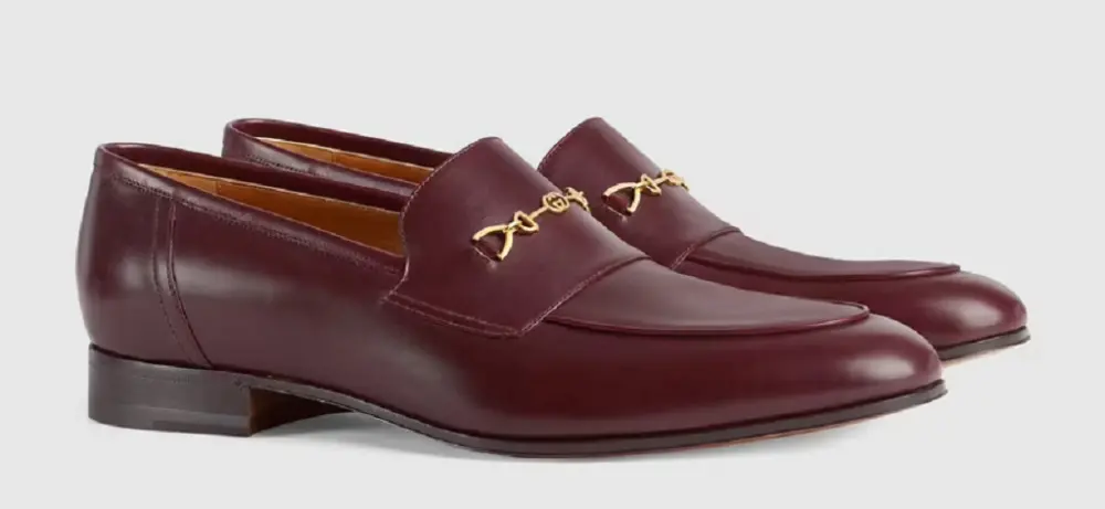 Giày Gucci Men's Loafer with Horsebit 669816-1W600-6039 - Ảnh 3