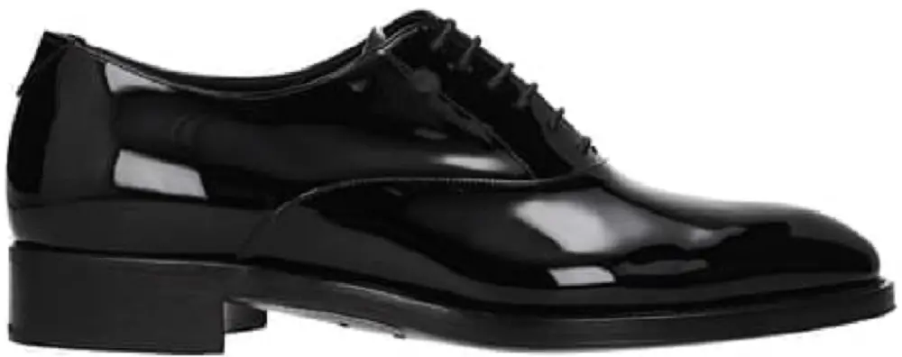 Giày Saint Laurent Adrien Oxford In Patent Leather 'Black' 6702791TV001000