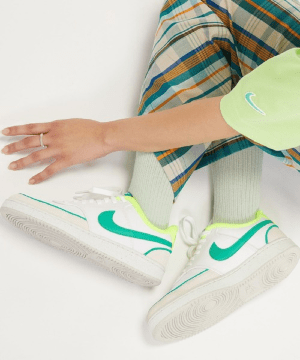 Alternative view of Giày Nike Court Vision Lo Canvas 'Stadium Green' DX2941-100