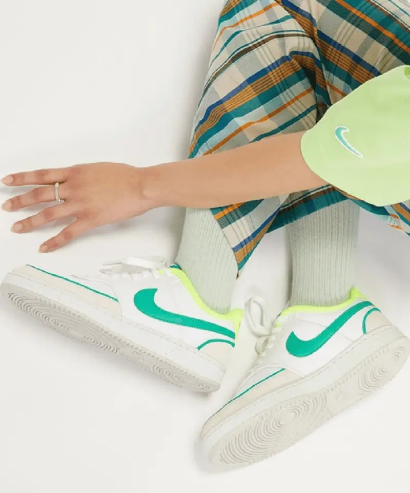 Alternative view of Giày Nike Court Vision Lo Canvas 'Stadium Green' DX2941-100