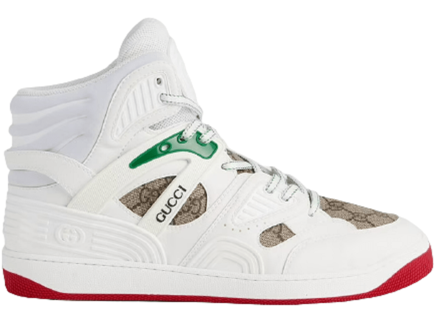 Giày Gucci Men's Basket Sneaker With Interlocking G 673077-2SHG0-9076