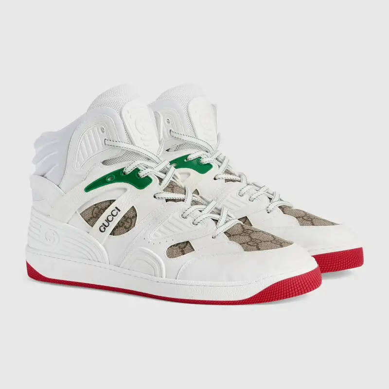 Alternative view of Giày Gucci Men's Basket Sneaker With Interlocking G 673077-2SHG0-9076