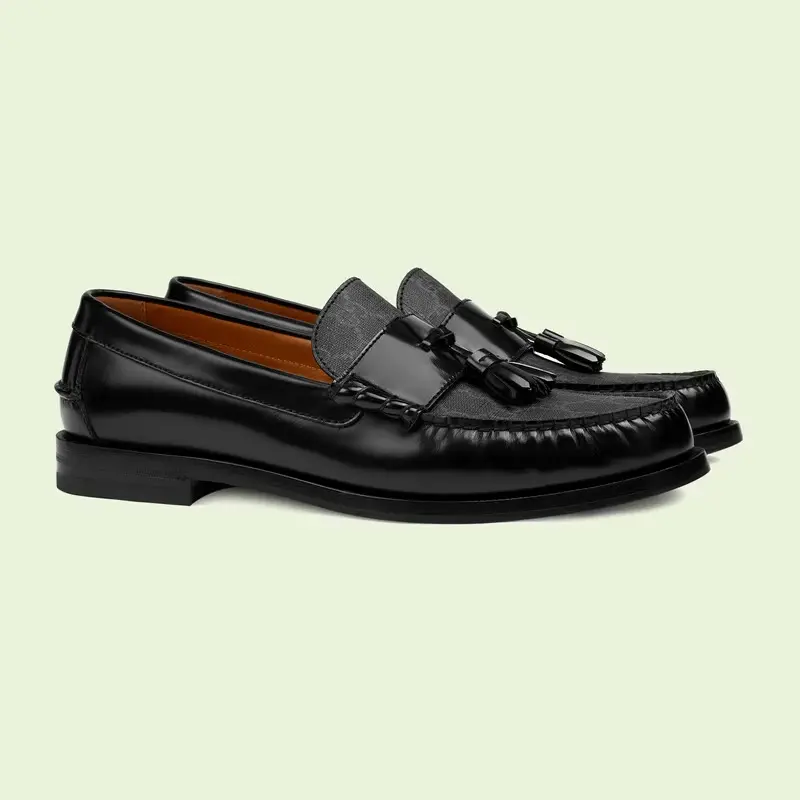 Alternative view of Giày Gucci GG Loafer Black 673817-17X30-1000