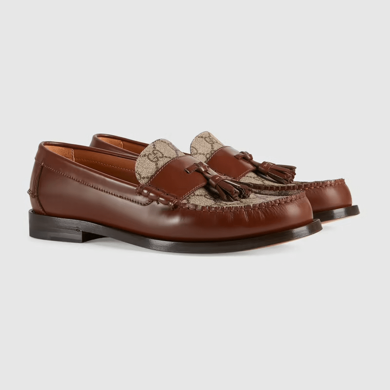 Giày Gucci Loafer With Tassel 673817-17X30-2261 - Ảnh 2