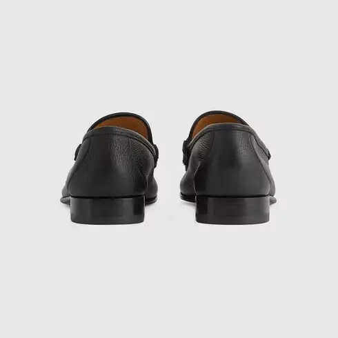 Giày Gucci Horsebit Loafer Black 673819-1WQ10-1067 - Ảnh 6