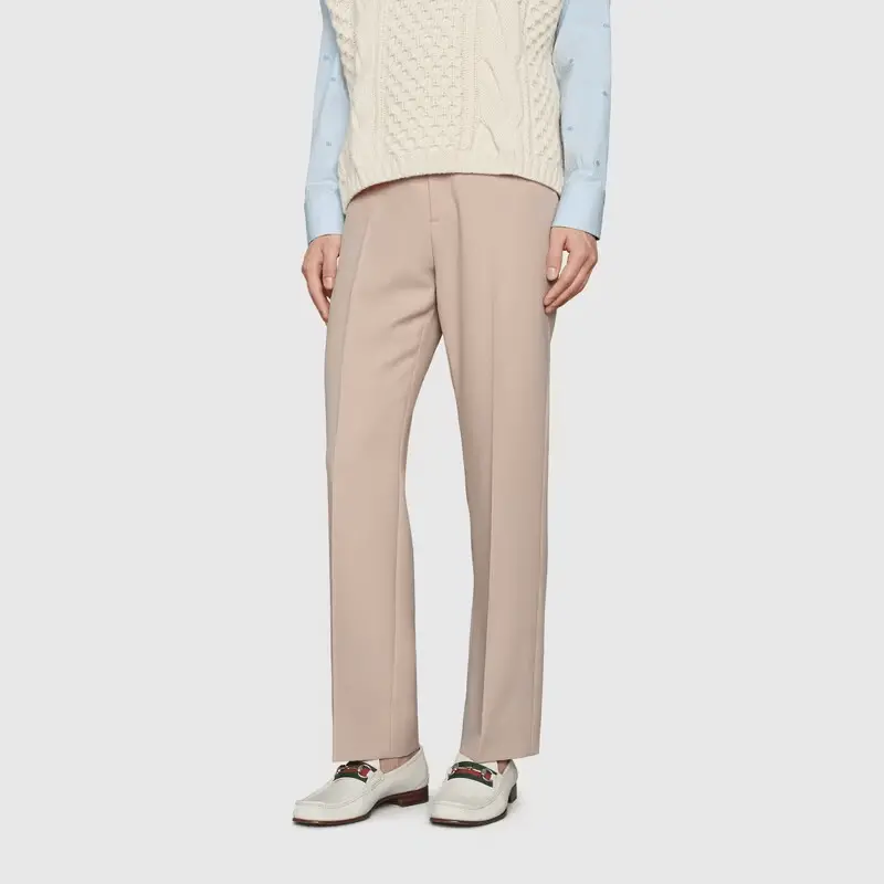 Alternative view of Giày Gucci Horsebit Loafer 'White' 673819-1WQ10-9088
