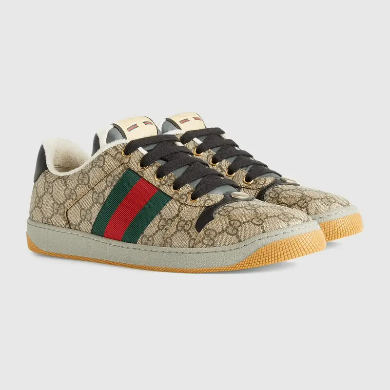 Alternative view of Giày Gucci Men's Screener Sneaker 674530-96GE0-9766