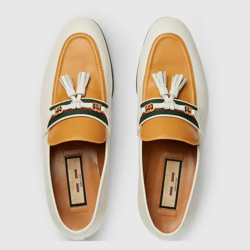 Giày Gucci Loafer with Tassel 675650-1W6B0-9165 - Ảnh 4