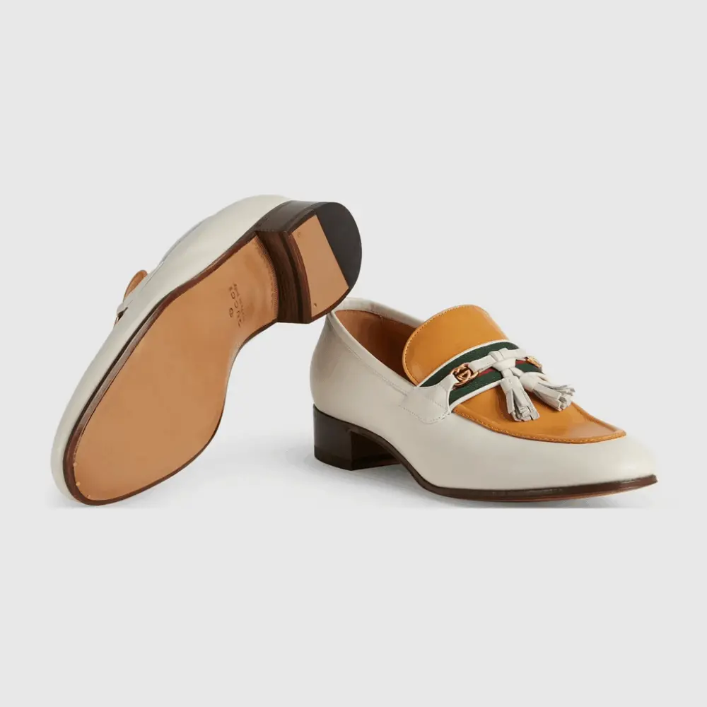 Giày Gucci Loafer with Tassel 675650-1W6B0-9165 - Ảnh 5