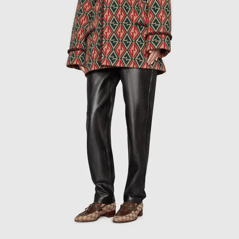 Giày Gucci GG Loafer With Tassel 675651-2HKJ0-9785 - Ảnh 6