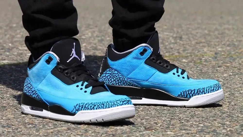Giày Nike Air Jordan 3 Retro 'Powder Blue' 136064-406 - Ảnh 6